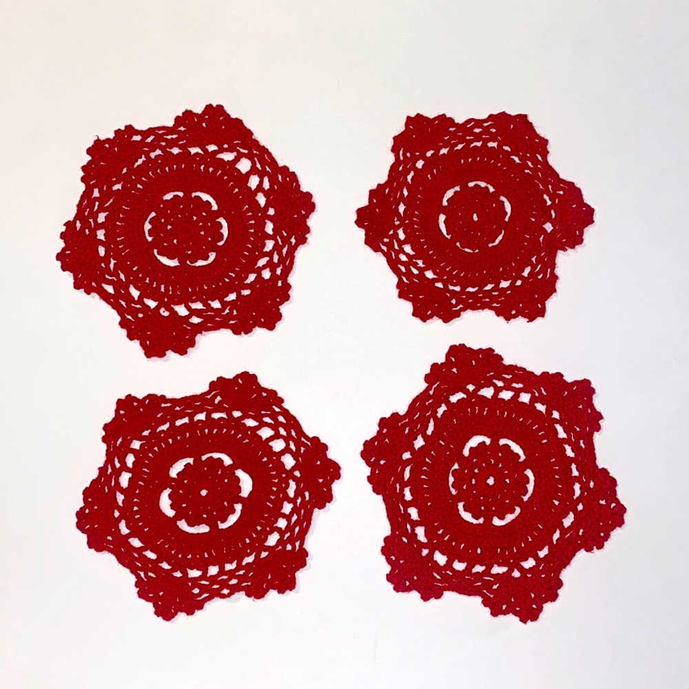 Handmade clusters crochet